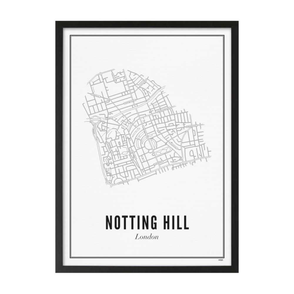 Affiches - Imprimer - Londres - Notting Hill - WIJCK.
