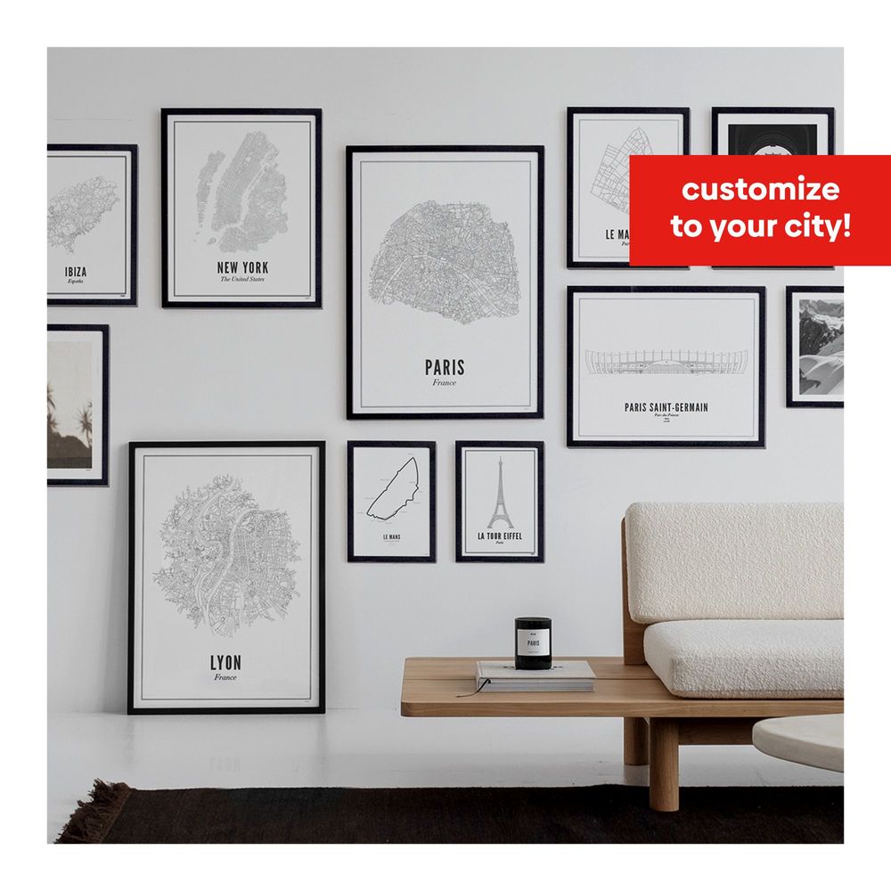 Other wall decoration - Print - Paris - city - WIJCK.