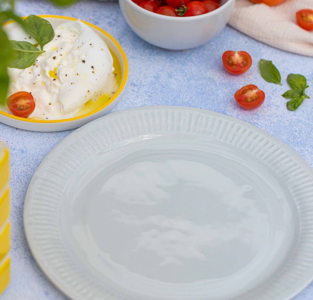 Everyday plates - FELICITE Limoges porcelain plate - REMINISCENCE HOME