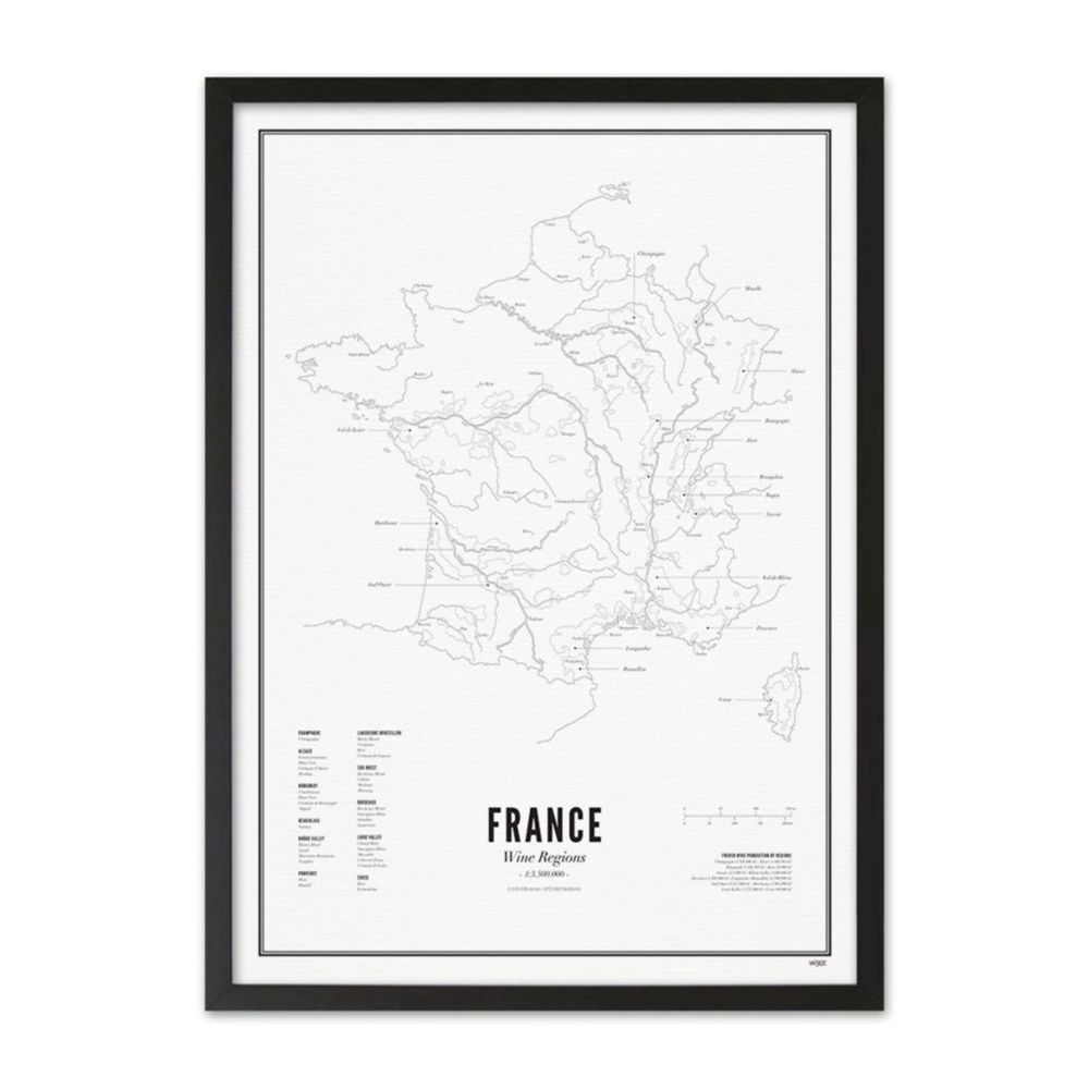 Affiches - Print - Pays viticole France - WIJCK.