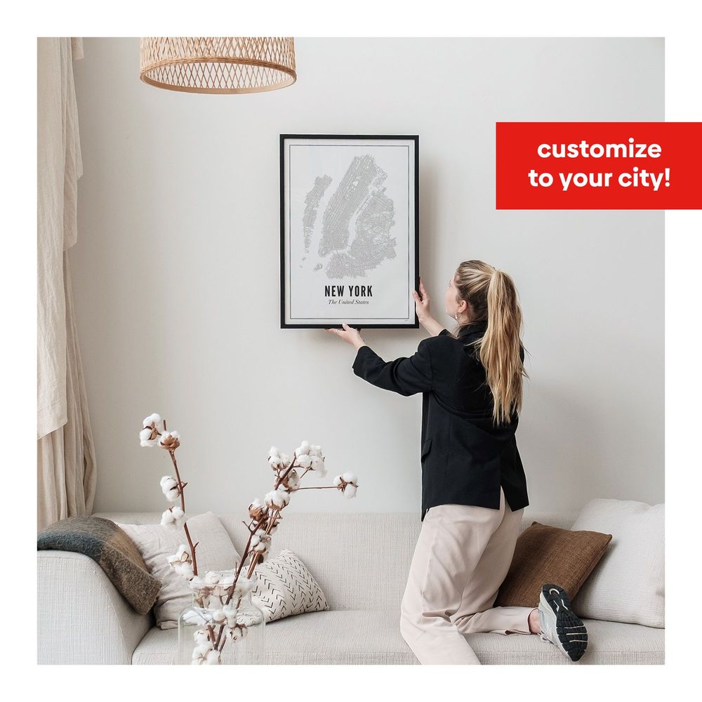 Other wall decoration - Print - New York - city - WIJCK.
