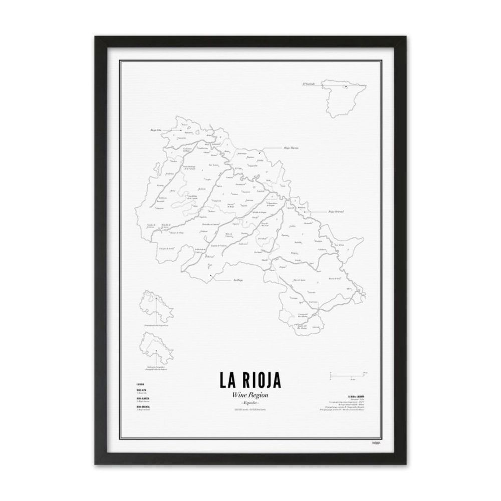 Affiches - Imprimer - région viticole de la Rioja - WIJCK.