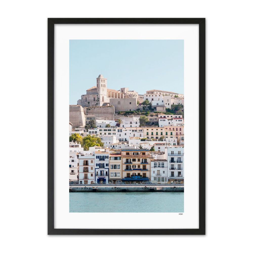 Poster - Old town ibiza - Color Collection - WIJCK.
