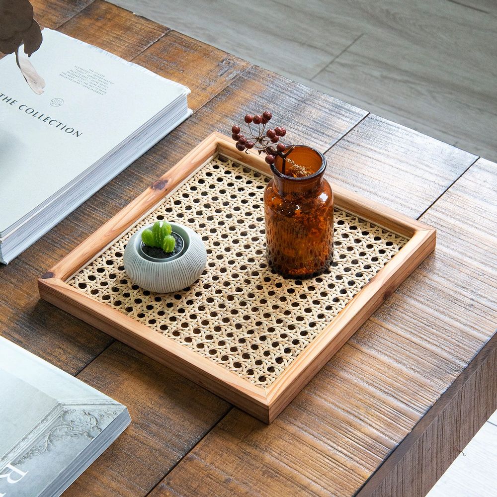 Trays - Rattan Tray (L) - TAIWAN CRAFTS & DESIGN