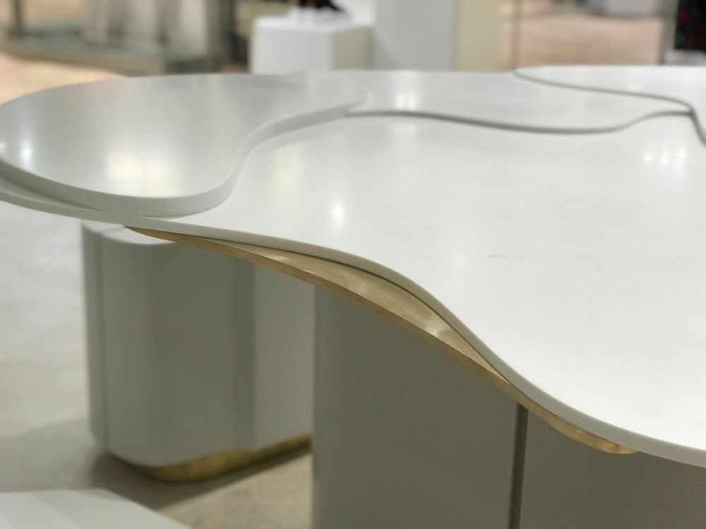 Buffets - Table en Solid Surface sur mesure - ILIONE