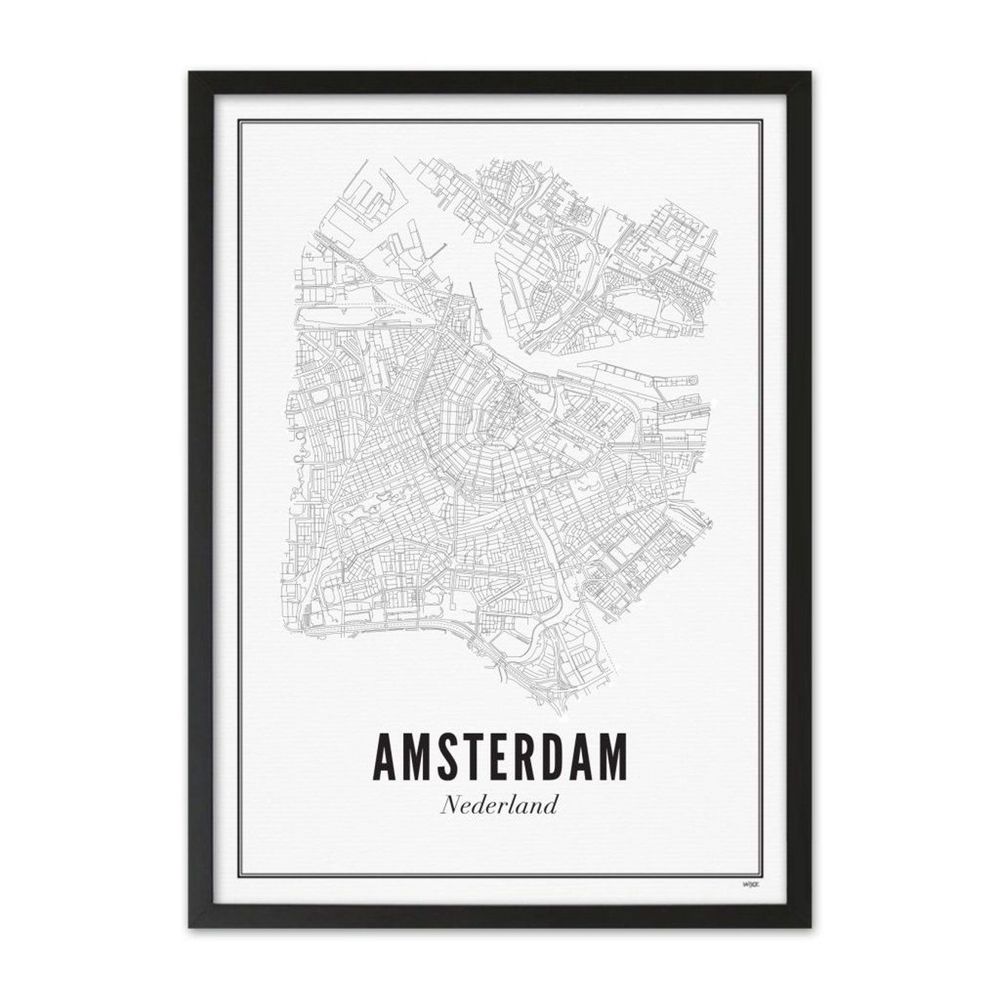 Poster - Print - Amsterdam - city - WIJCK.