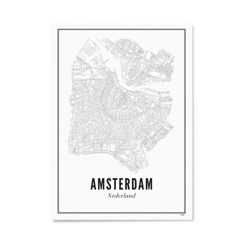 Poster - Print - Amsterdam - city - WIJCK.