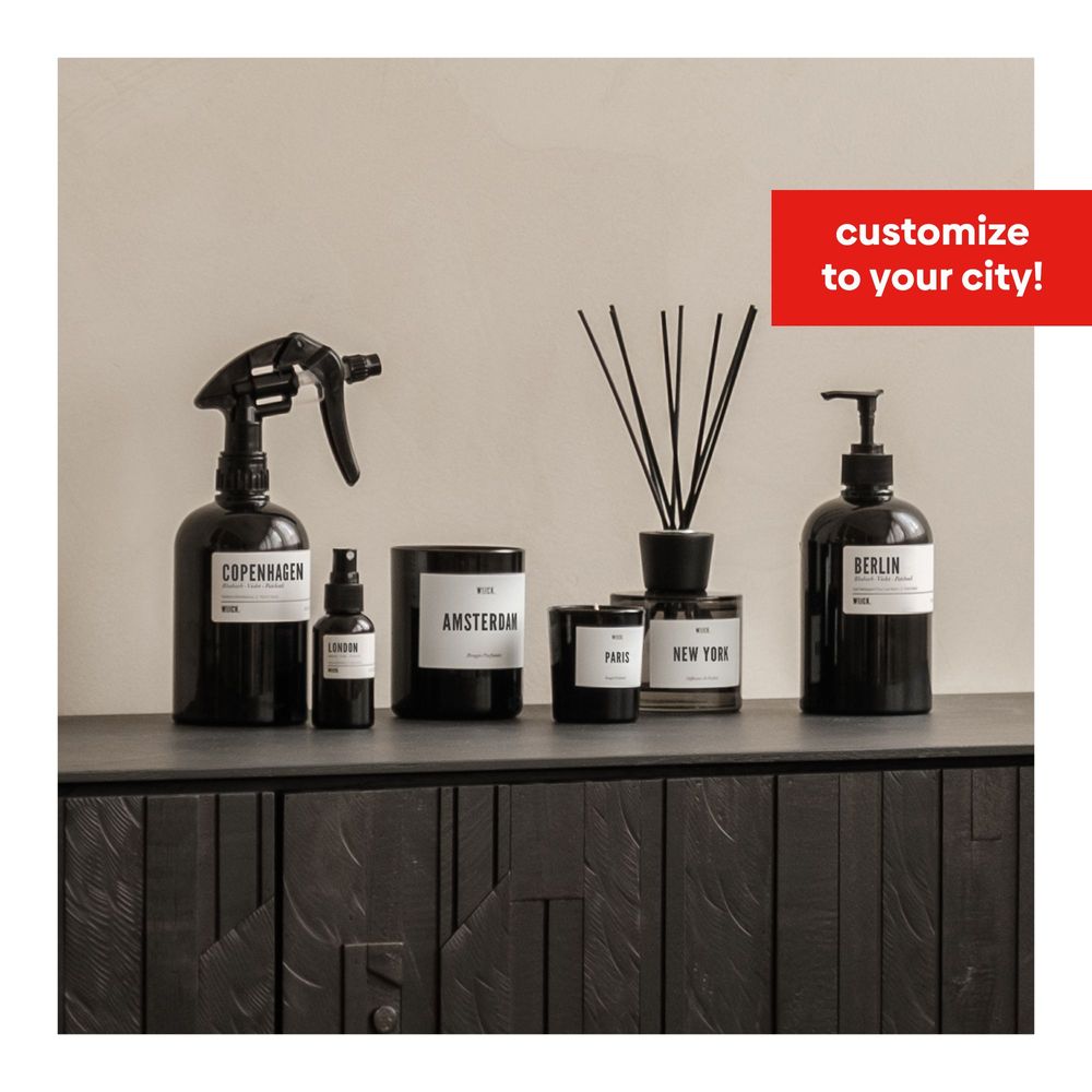 Cadeaux - Bougie parfumée - Amsterdam - WIJCK.