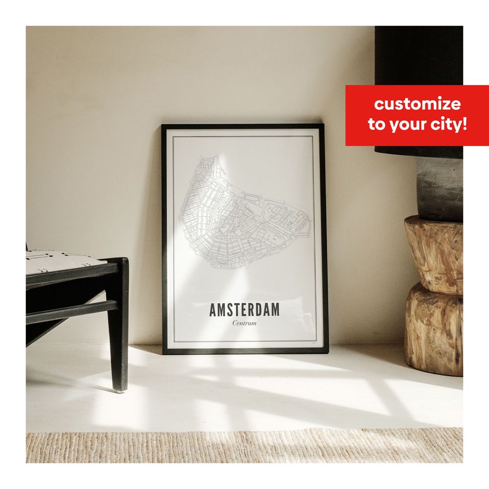 Affiches - Print - Amsterdam - centre - WIJCK.