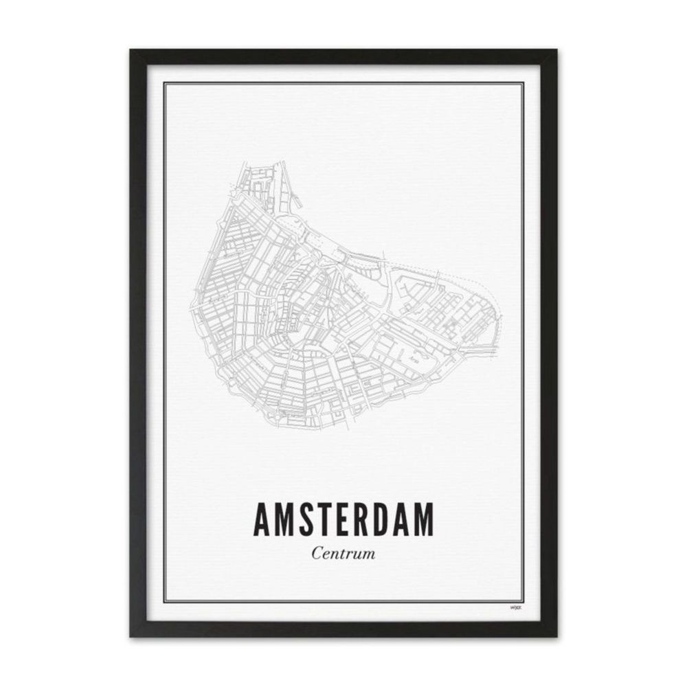 Affiches - Print - Amsterdam - centre - WIJCK.