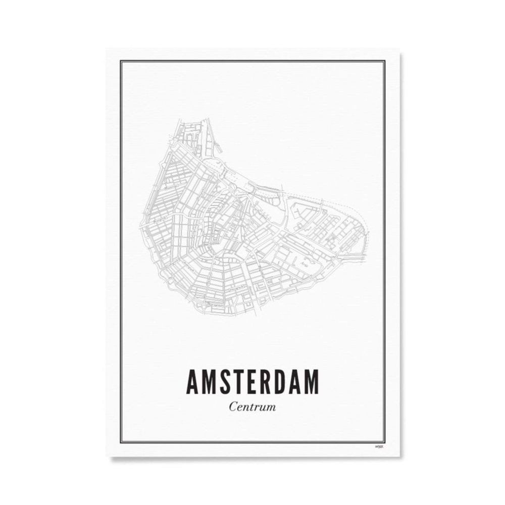 Affiches - Print - Amsterdam - centre - WIJCK.