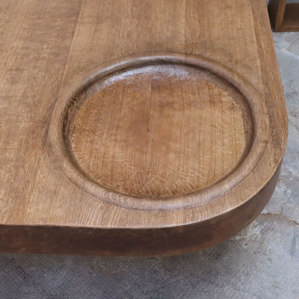 Unique pieces - Large rustic” coffee table. - THIERRY LAUDREN