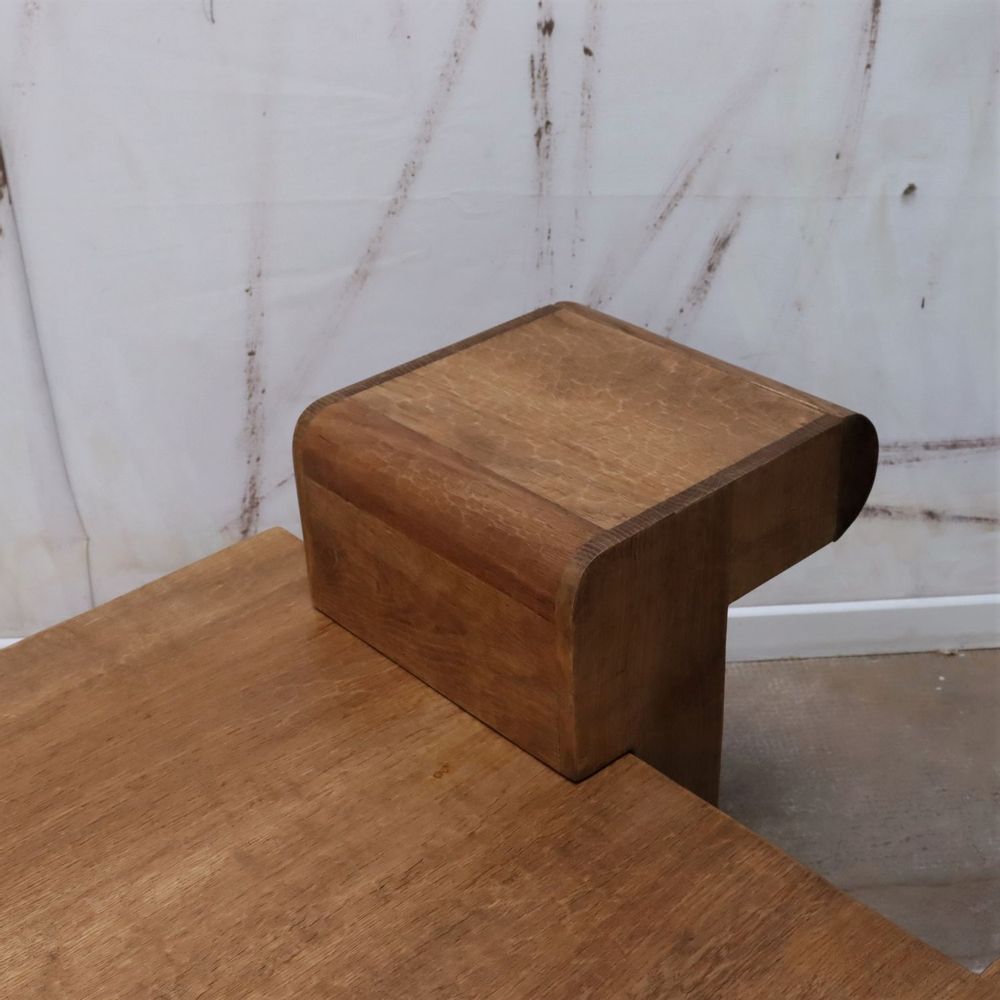 Unique pieces - Large rustic” coffee table. - THIERRY LAUDREN
