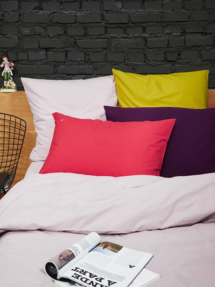 Linge de lit - Linge de lit en percale de coton bio - LA CERISE SUR LE GÂTEAU