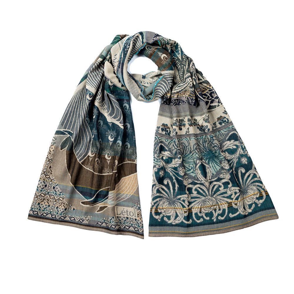 Foulards et écharpes - Etole Létol collection AH23-24 - LÉTOL , MANUFACTURE FRANÇAISE D'ÉTOLES