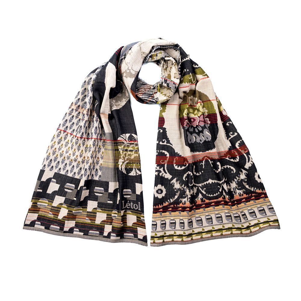 Foulards et écharpes - Etole Létol collection AH23-24 - LÉTOL , MANUFACTURE FRANÇAISE D'ÉTOLES