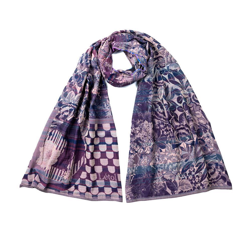 Foulards et écharpes - Etole Létol collection AH23-24 - LÉTOL , MANUFACTURE FRANÇAISE D'ÉTOLES