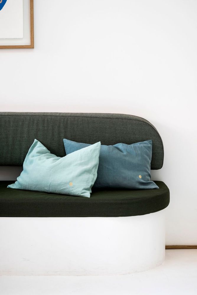 Coussins textile - Housses de coussin en chanvre - LA CERISE SUR LE GÂTEAU