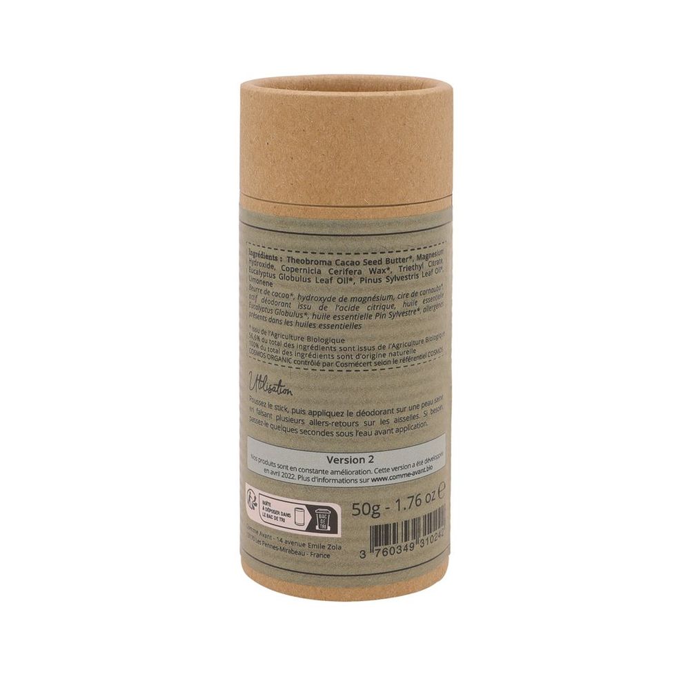 Beauty products - Eucalyptus and Scots Pine Cocoa Butter Solid Deodorant - COMME AVANT