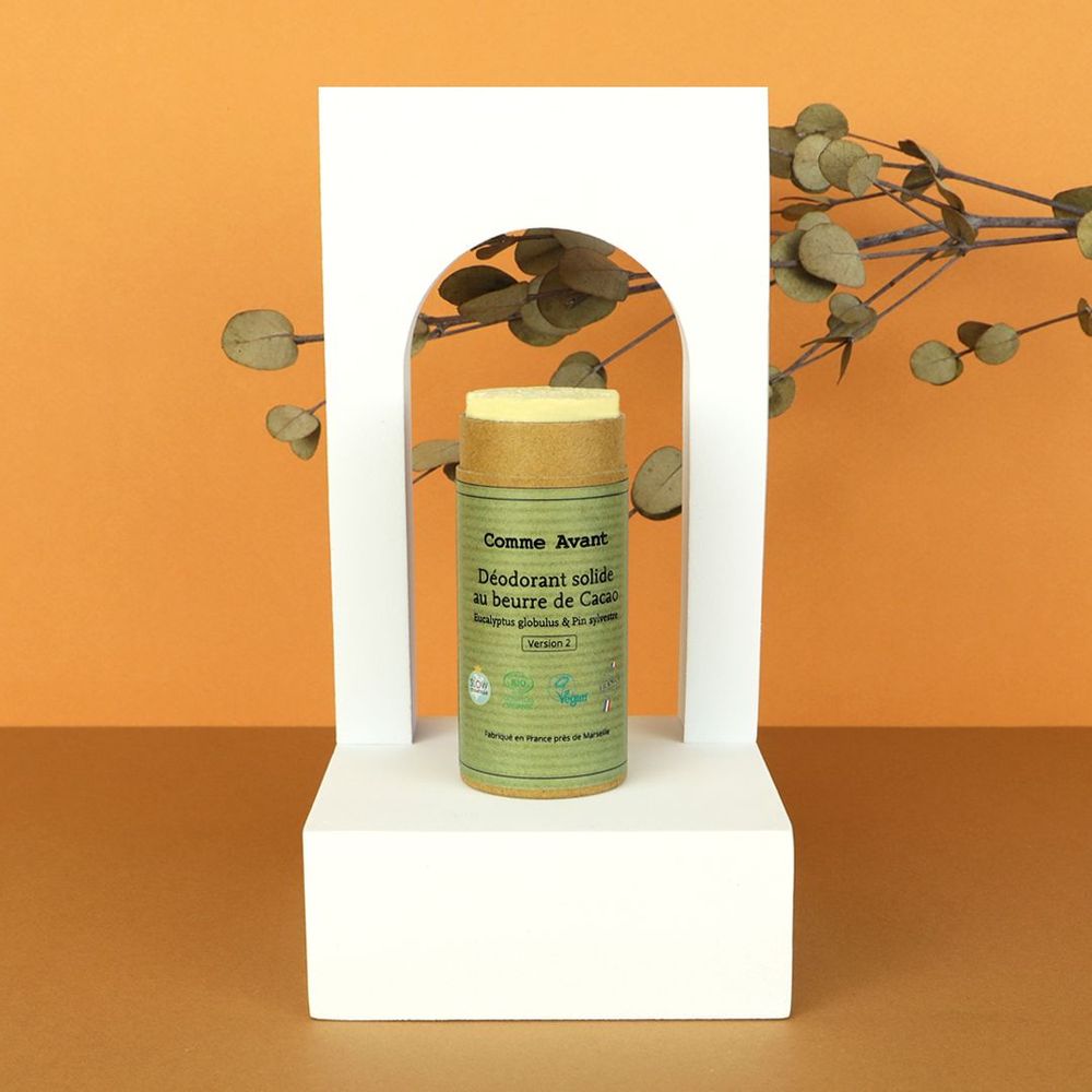 Beauty products - Eucalyptus and Scots Pine Cocoa Butter Solid Deodorant - COMME AVANT