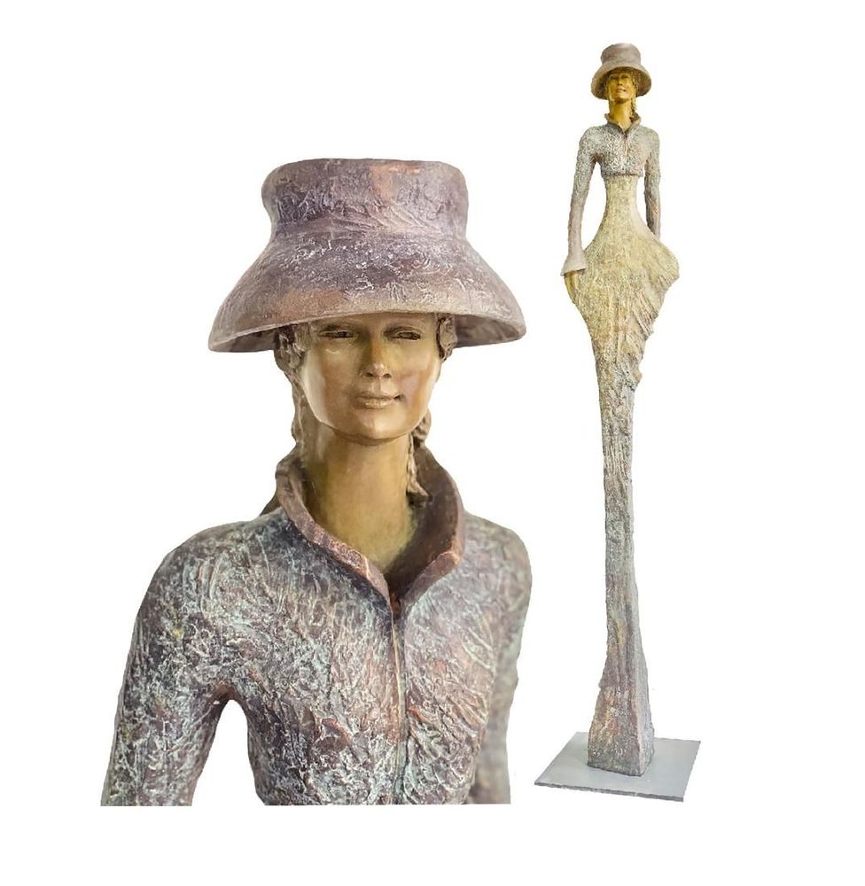 Decorative objects - Celeste bronze sculpture - LUSSOU-SCULPTEUR
