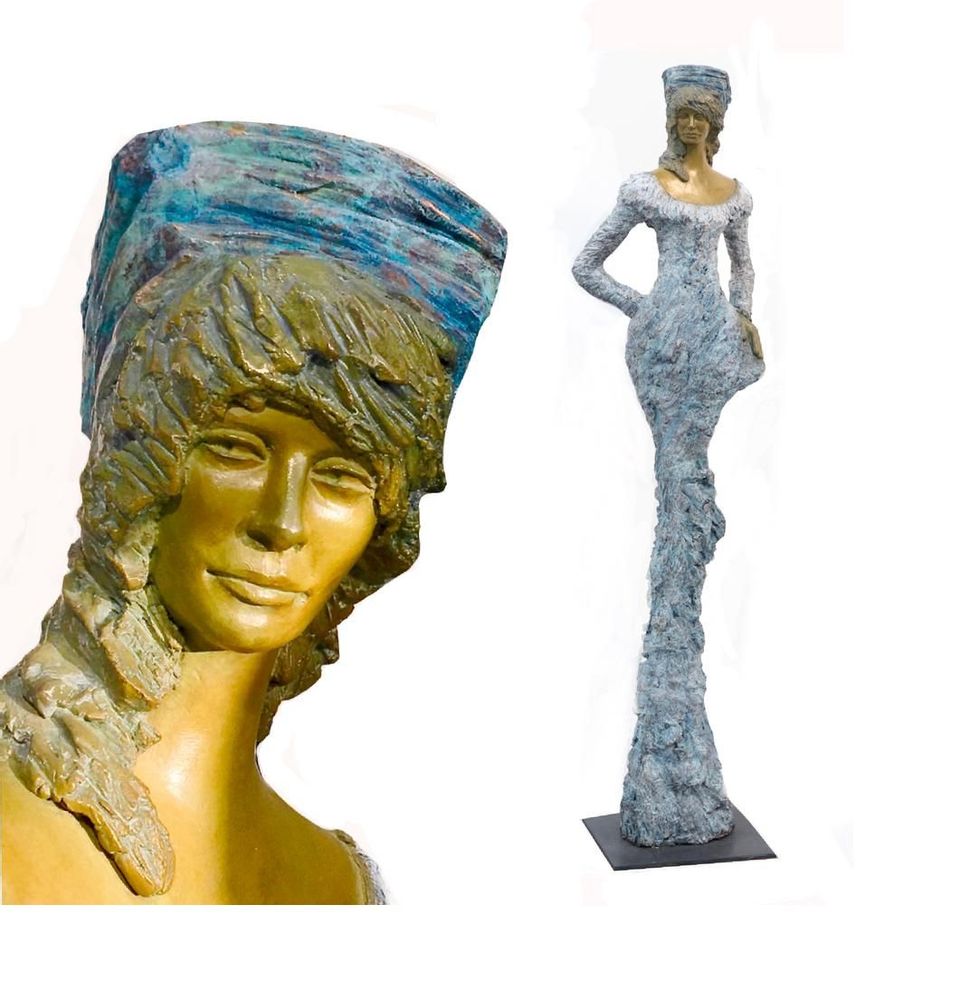 Objets de décoration - Sculpture bronze  Gala. - LUSSOU-SCULPTEUR