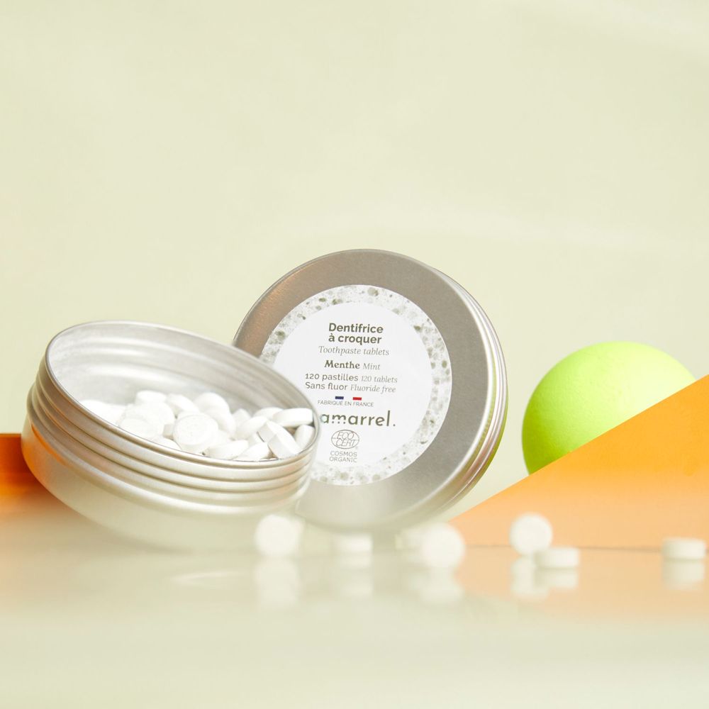 Beauty products - Certified organic chewable toothpaste - CHAMARREL