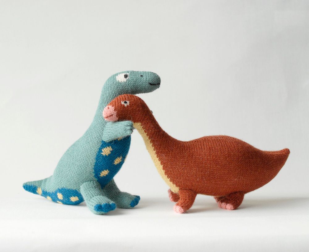Toys - DIPO: alpaca knitted plushie. DINOS Collection CE standards - SOL DE MAYO