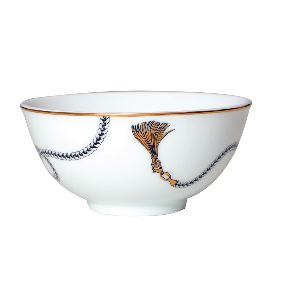 Bowls - SDS Tableware x Noritake Safari Printed Katori with 24K Gold - SOKA DESIGN STUDIO TABLEWARE