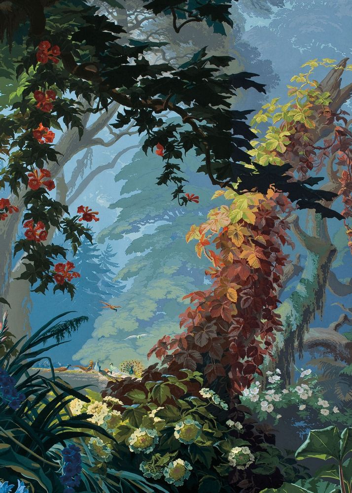 Wallpaper - WALLPAPER PANORAMIC THE EDEN - PARADISIO IMAGINARIUM