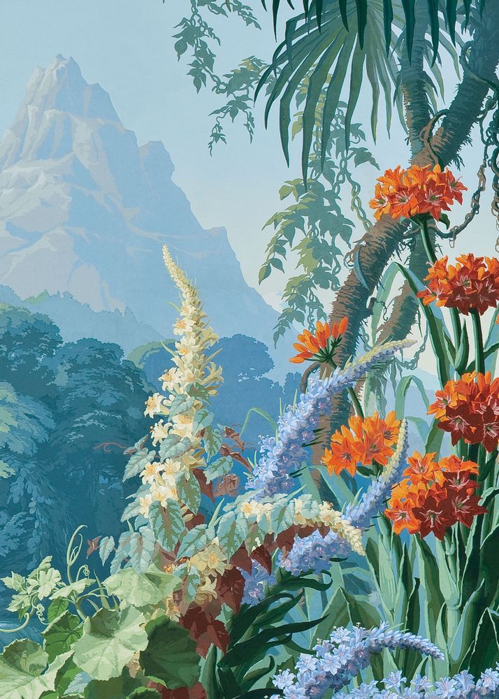 Wallpaper - WALLPAPER PANORAMIC THE EDEN - PARADISIO IMAGINARIUM