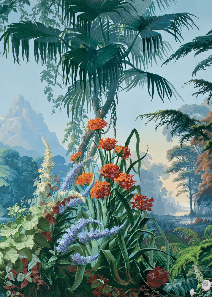Wallpaper - WALLPAPER PANORAMIC THE EDEN - PARADISIO IMAGINARIUM