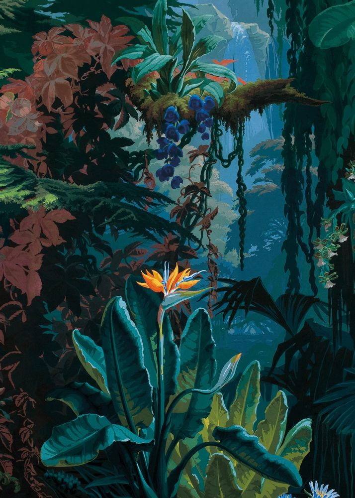 Wallpaper - WALLPAPER PANORAMIC THE EDEN - PARADISIO IMAGINARIUM