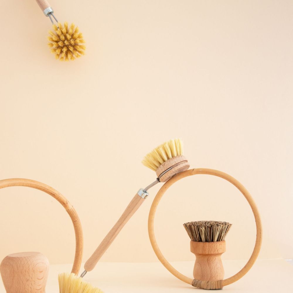 Brushes - Eco-friendly dish brush | Removable head - CHAMARREL