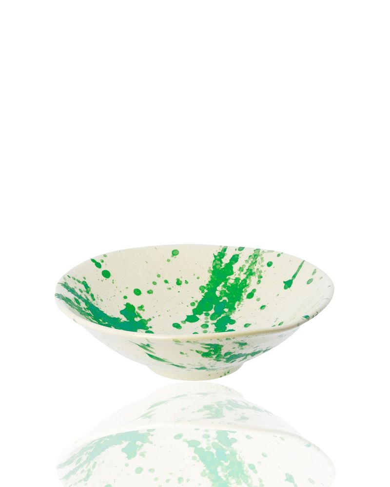 Assiettes au quotidien - Assiette à pâtes biologique Splash - FAMILIANNA