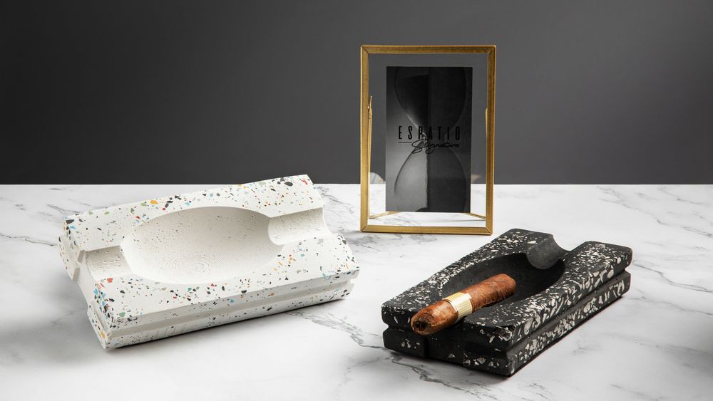 Cadeaux - The Earl © (Terrazzo Blanc) - ESPATIO
