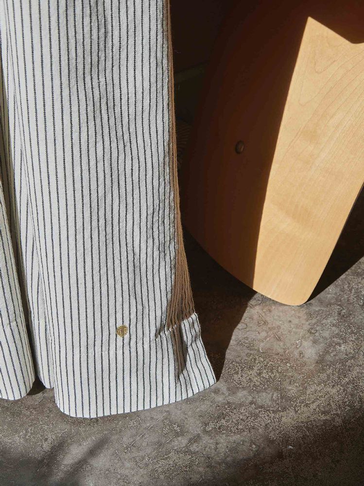 Curtains and window coverings - Curtain stone washed - LA CERISE SUR LE GÂTEAU