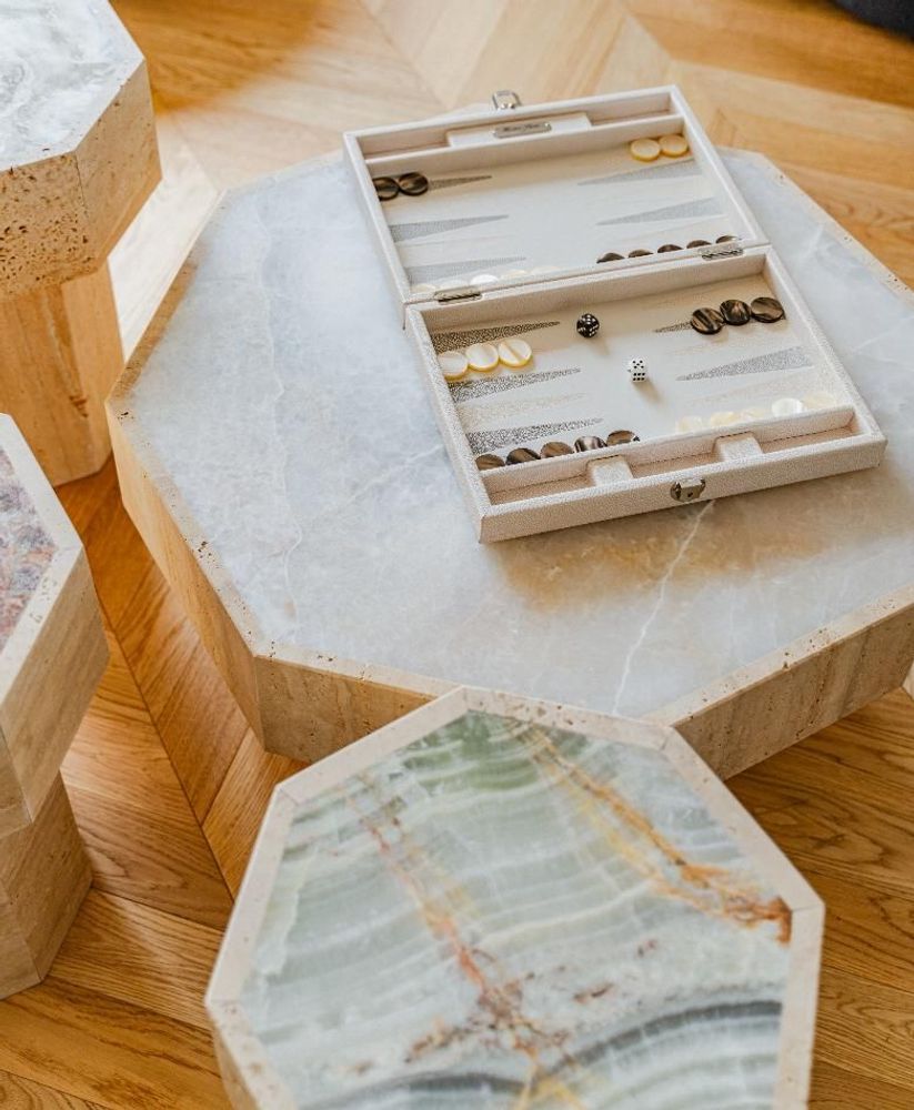 Other tables - Table d'appoint Gisèle - Onyx exotique - STUDIO GAÏA