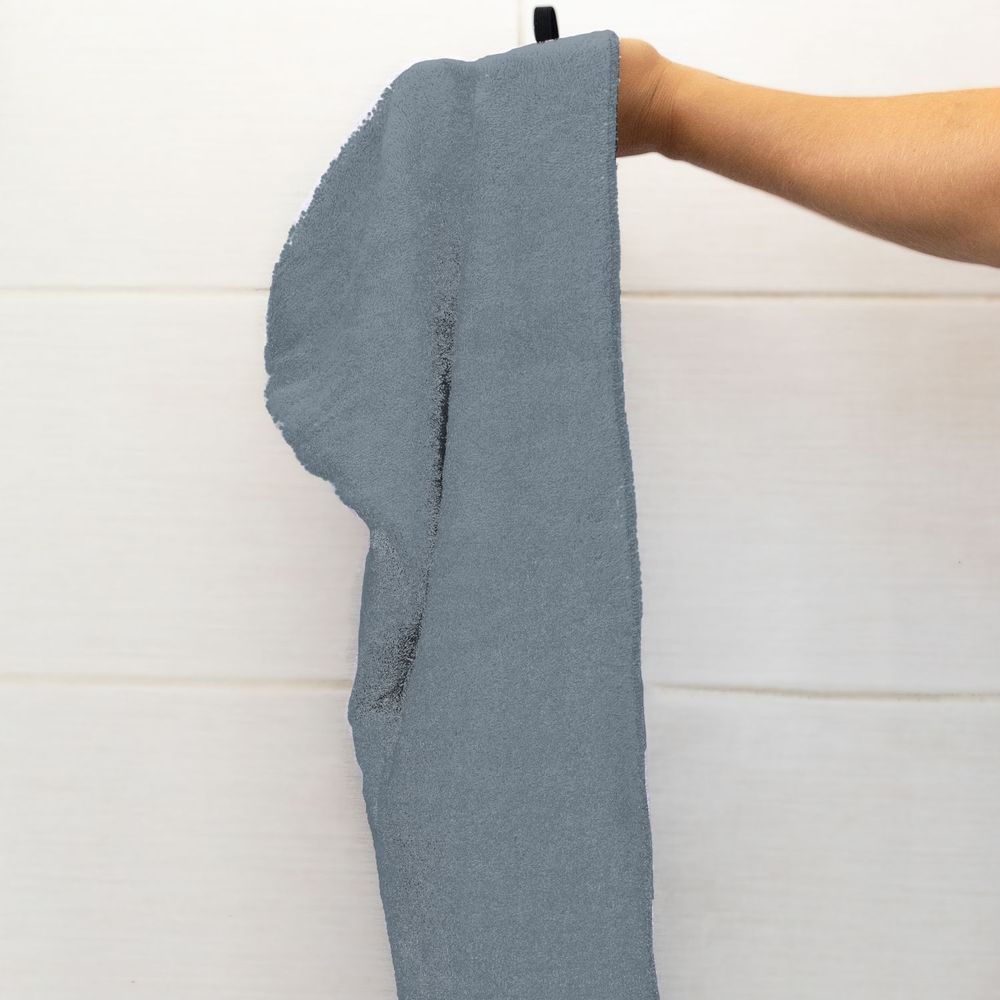 Bath towels - Bamboo Hair Towel | Gray - CHAMARREL