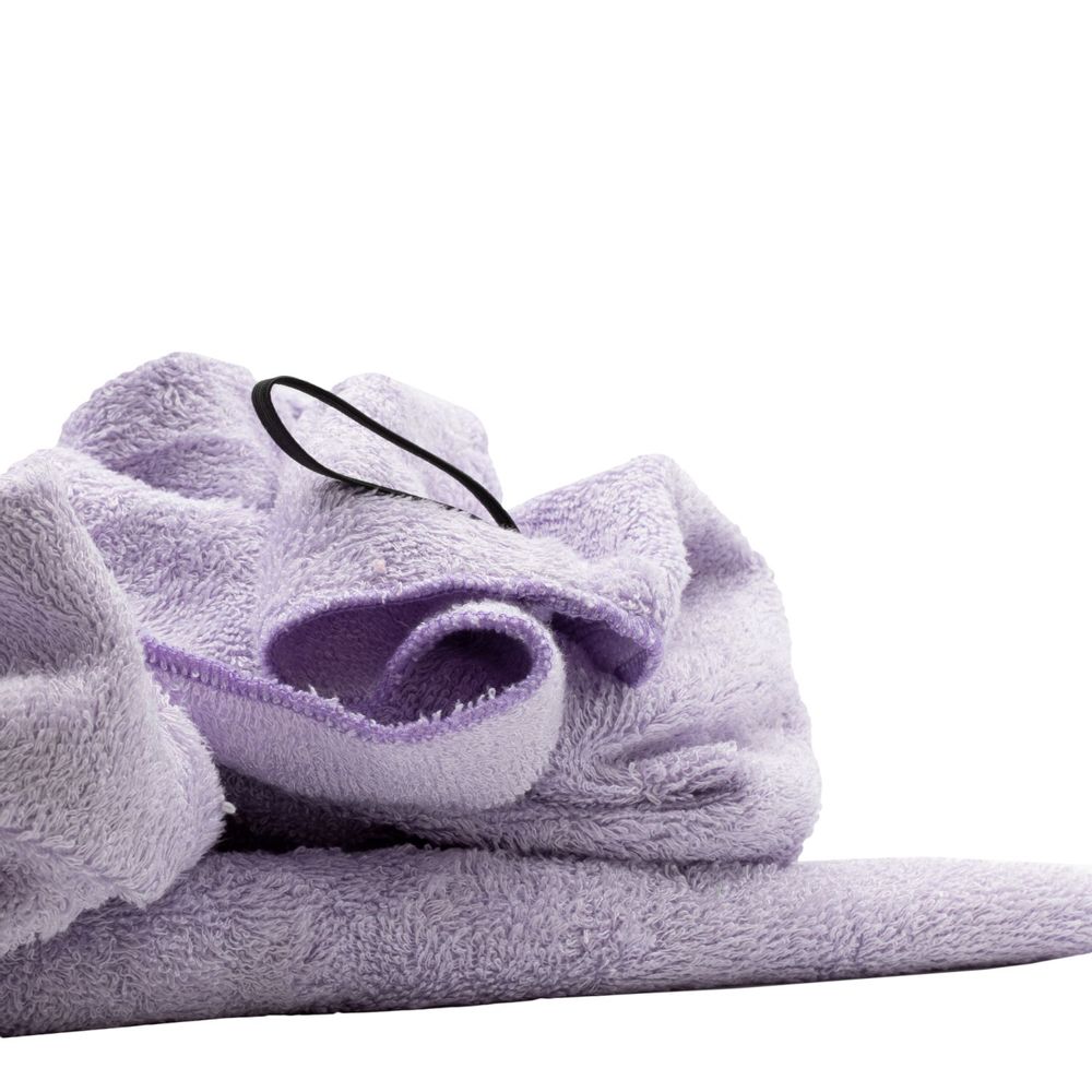 Bath towels - Bamboo Hair Towel | Gray - CHAMARREL
