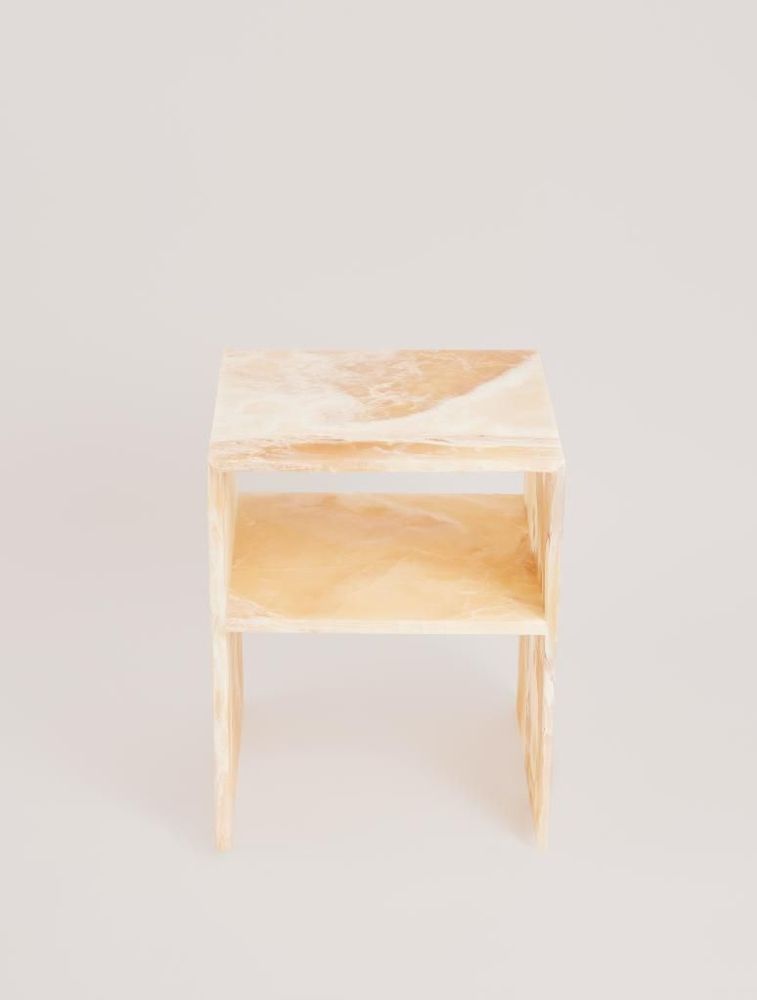 Other tables - The Rosa table - amber onyx - STUDIO GAÏA