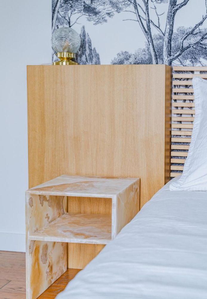 Other tables - The Rosa table - amber onyx - STUDIO GAÏA