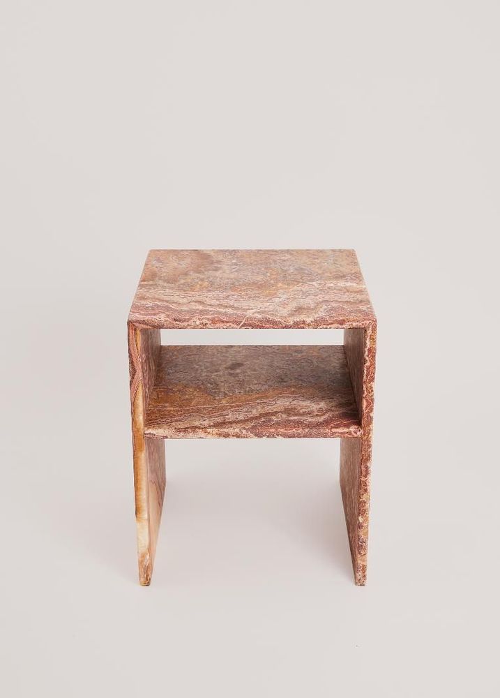 Other tables - La table Rosa - Onyx rouge - STUDIO GAÏA