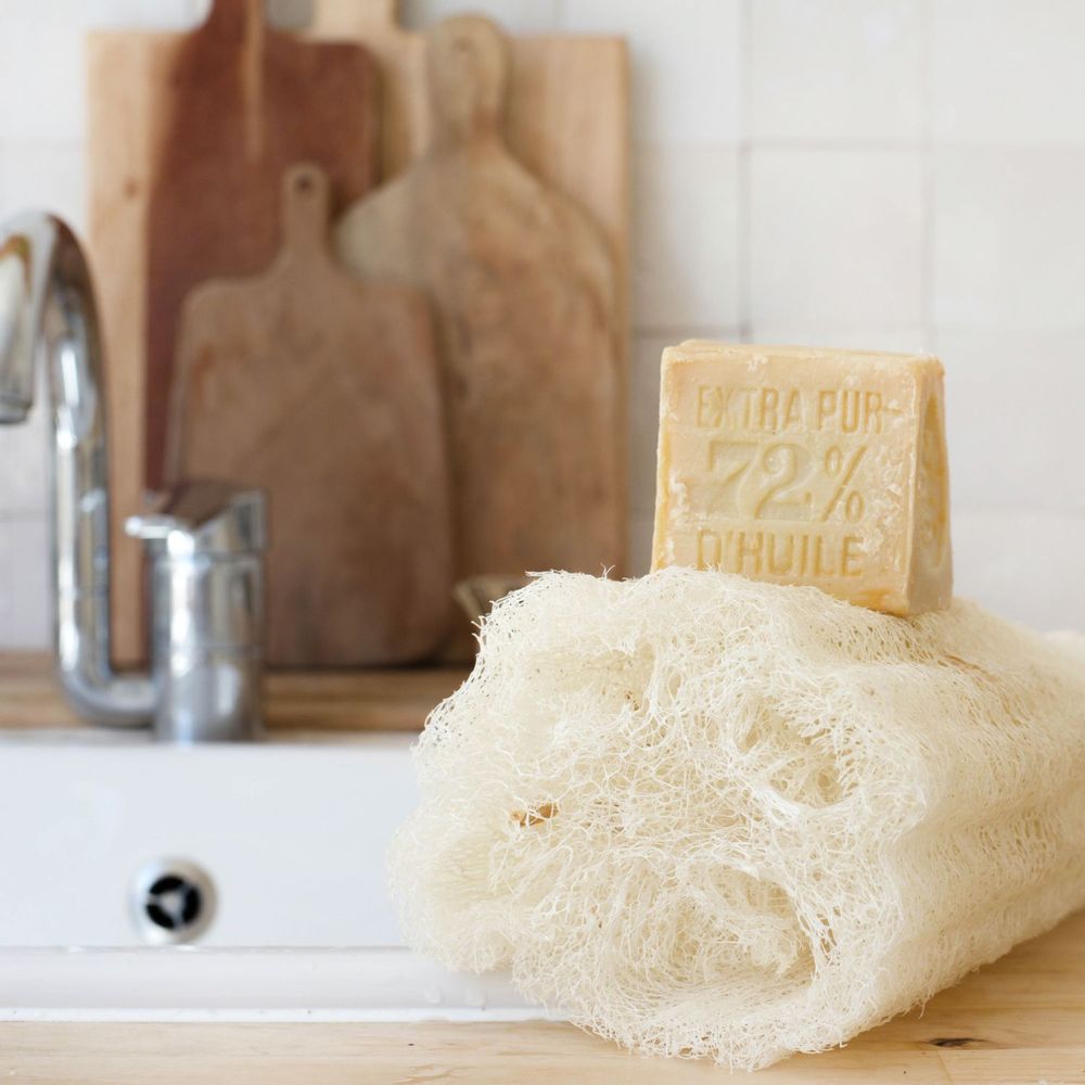 Homewear bien-être - Loofah brut | Eponge durable - CHAMARREL