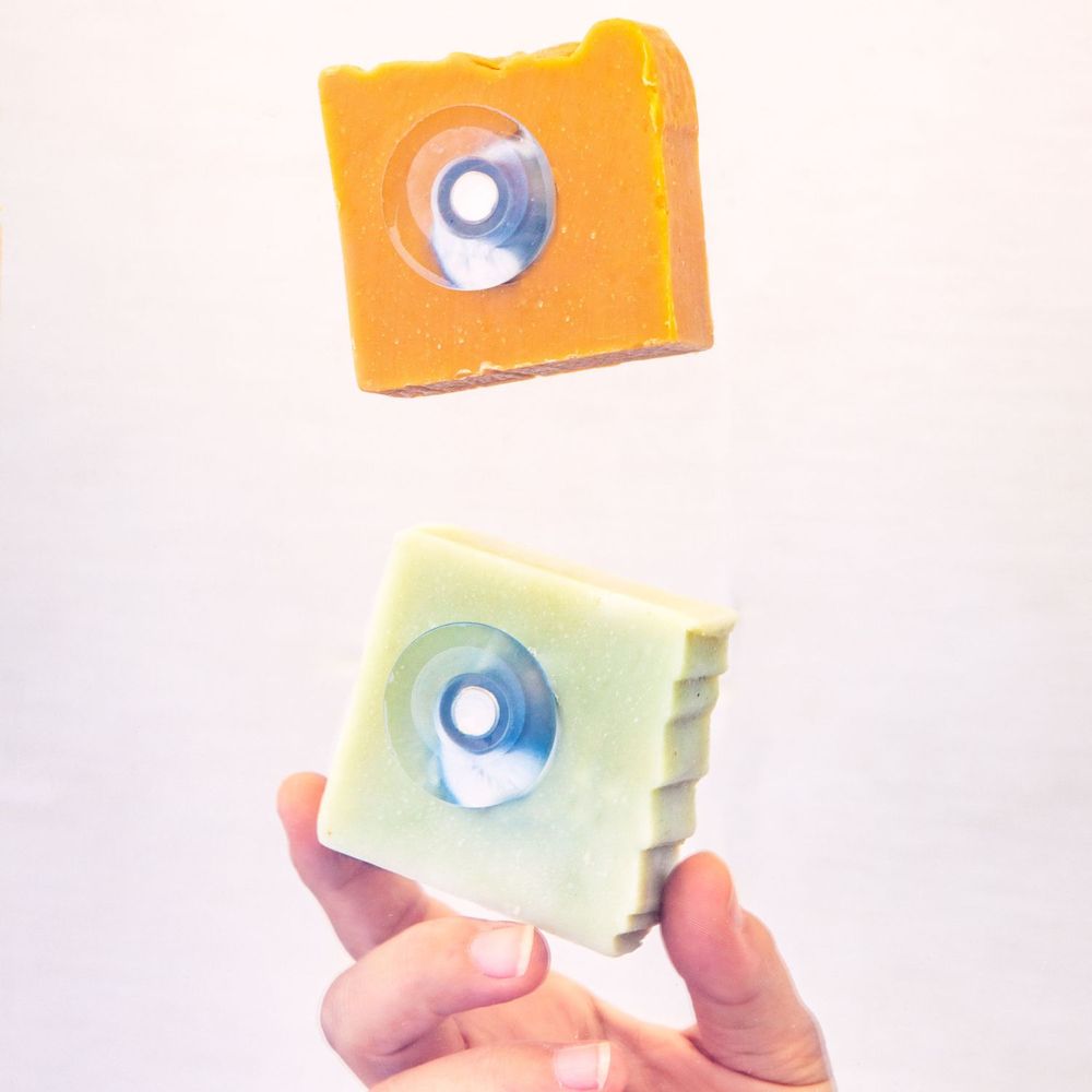 Soap dishes - Bulk display +21 French magnetic soap dishes - CHAMARREL