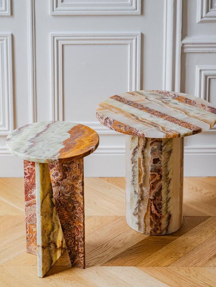 Other tables - Frida side table - onyx. - STUDIO GAÏA
