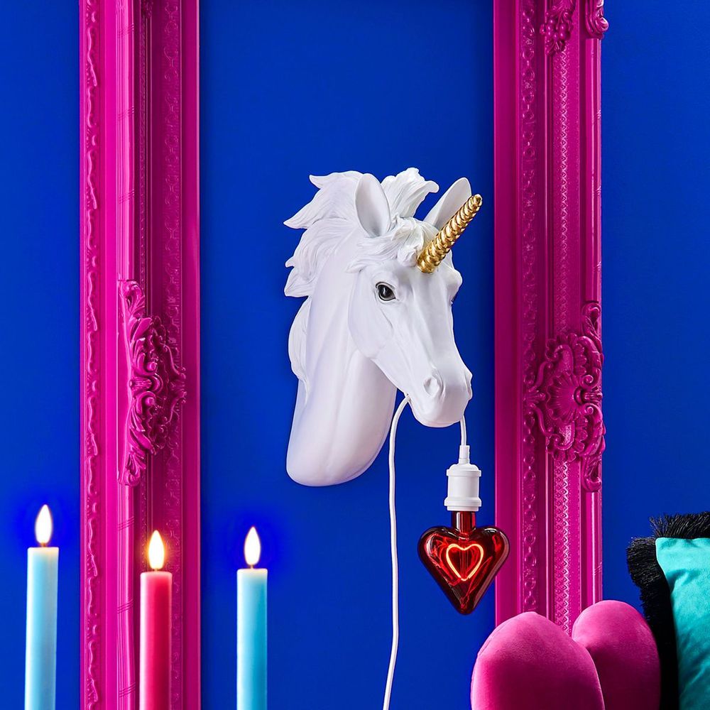 Appliques - WERNS EXCLUSIVE - Lampe murale licorne Hugh - WERNER VOSS