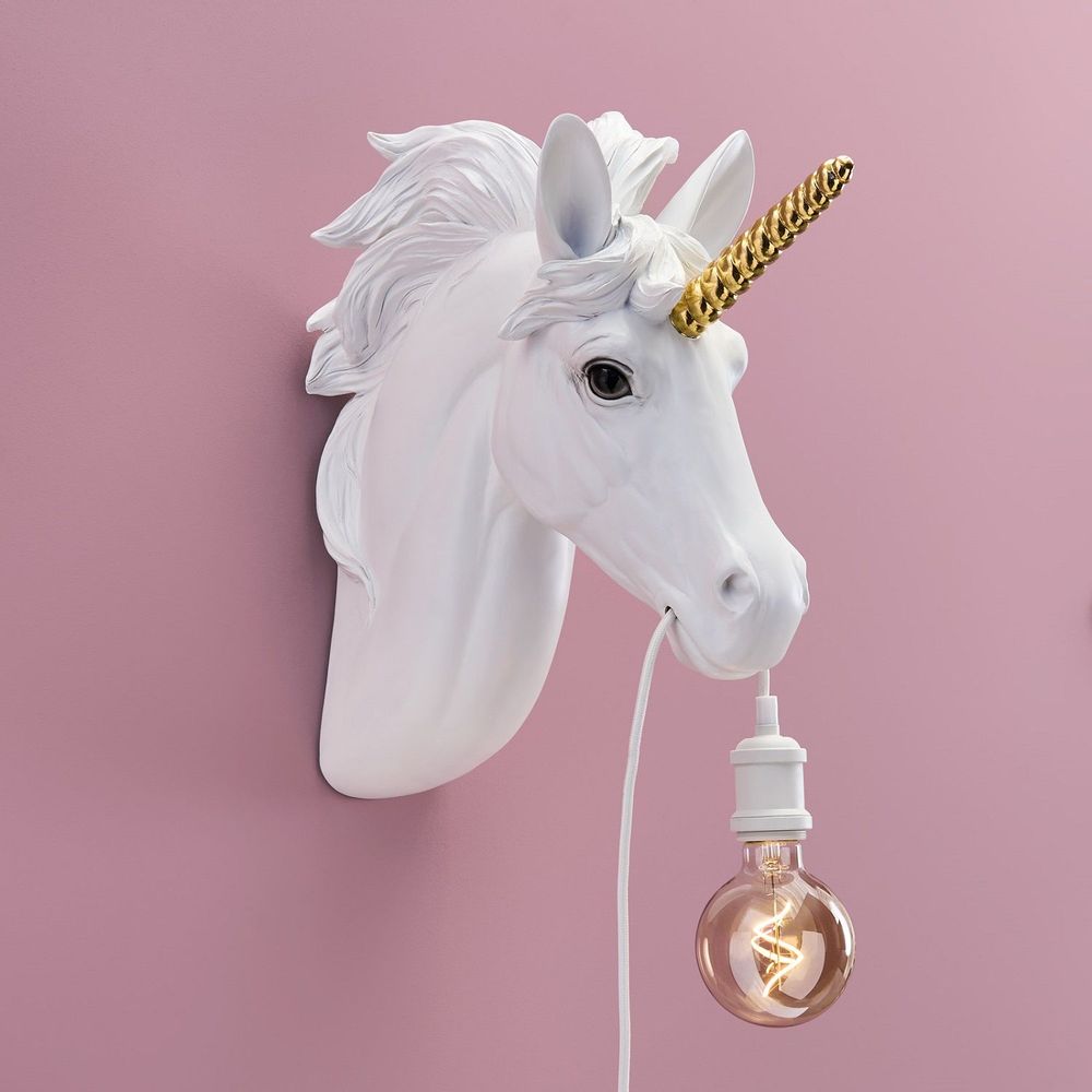 Appliques - WERNS EXCLUSIVE - Lampe murale licorne Hugh - WERNER VOSS