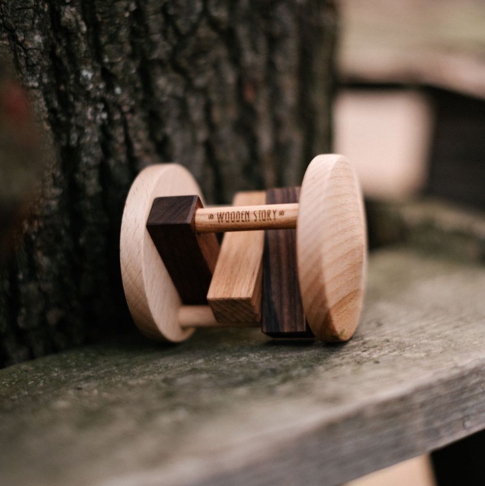 Cadeaux - Rattle Fieldfare - WOODEN STORY