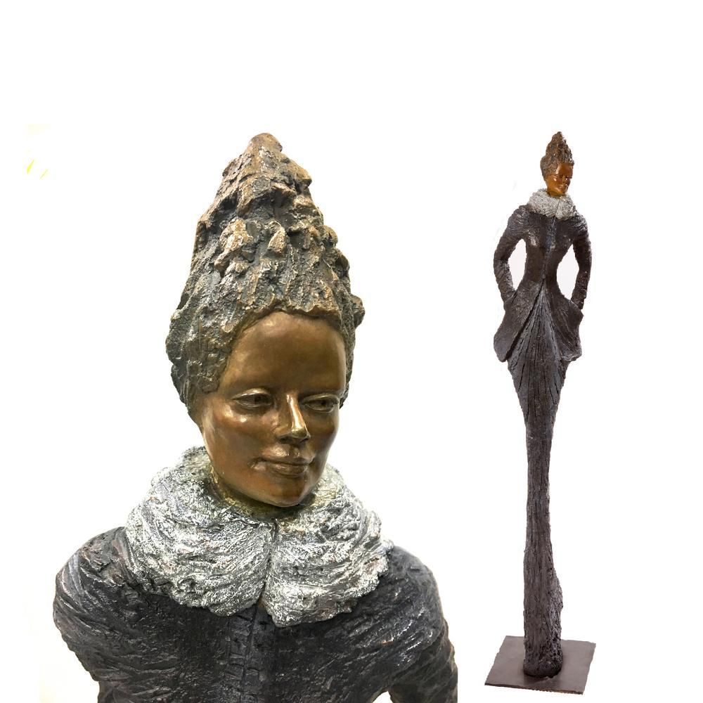Objets de décoration - SCULPTURE bronze Opéra - LUSSOU-SCULPTEUR